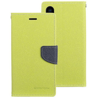 Fancy Book Lumia 640 lime/navy  - pouzdro na mobilní telefon