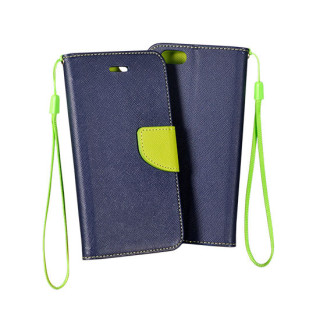 Fancy Book LG G3S/mini/beat navy/lime  - pouzdro na mobilní telefon