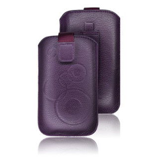 DEKO Nokia 610 / Galaxy Ace 2 violet - pouzdro na mobilní telefon