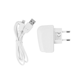 Blue Star síťový adaptér USB 2A + kabel iPhone Lightning bílý