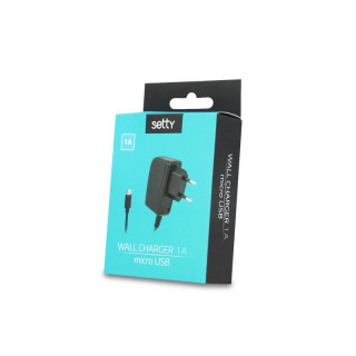 Setty síťová nabíječka micro USB 1A