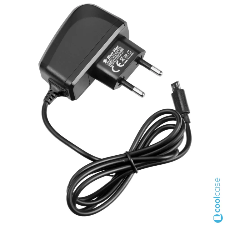 Blue Star síťová nabíječka micro USB 2A černá